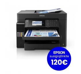 Epson EcoTank L15160 | Inkjet | Colour | Multicunctional Printer | A3+ | Wi-Fi | Black